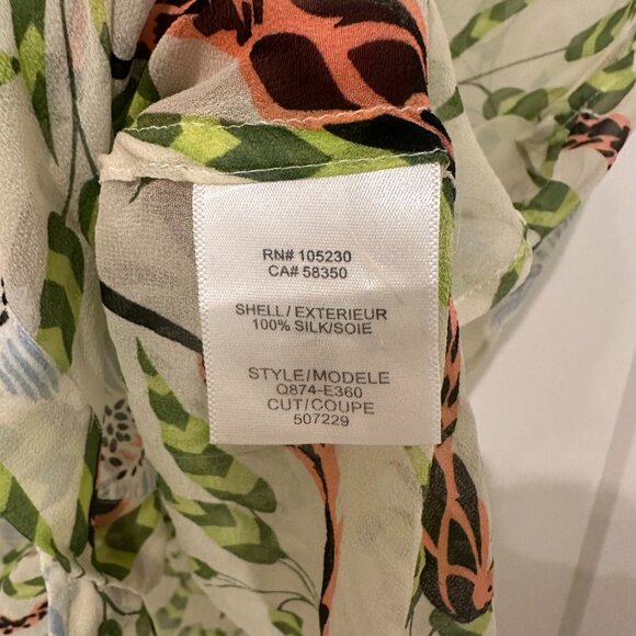 Equipment Silk M Sleeveless Blouse - Picture 4 of 4